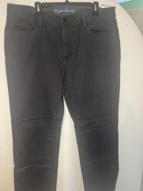 English Laundry Slim Straight Black Men's Jeans